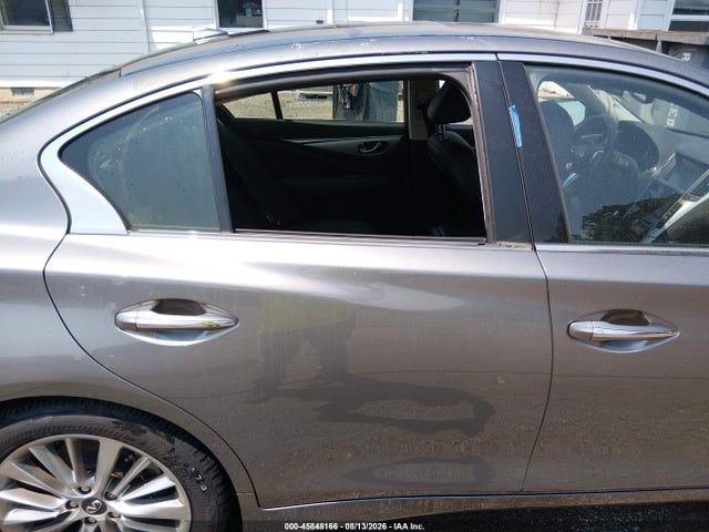 2019 Infiniti Q50 3.0t Luxe მანქანა იყიდება აუქციონზე, vin: JN1EV7AR1KM591855, აუქციონის ნომერი: 45848166