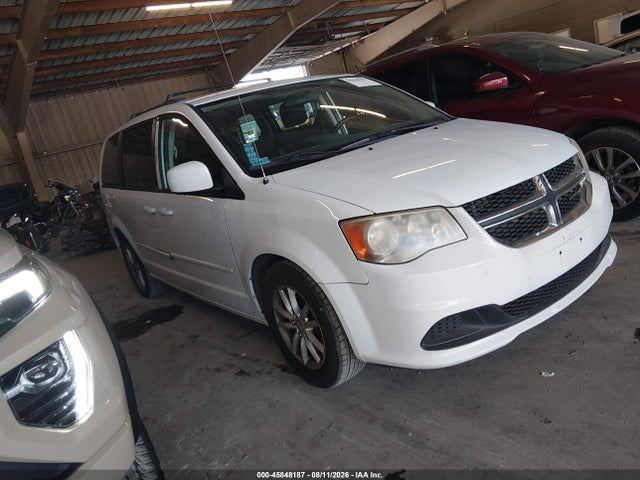 2014 Dodge Grand Caravan Sxt მანქანა იყიდება აუქციონზე, vin: 2C4RDGCG8ER262813, აუქციონის ნომერი: 45848187