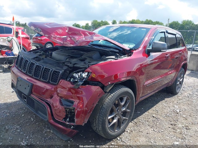 2021 Jeep Grand Cherokee 80th Anniversary 4x4 მანქანა იყიდება აუქციონზე, vin: 1C4RJFBG3MC798922, აუქციონის ნომერი: 45848203