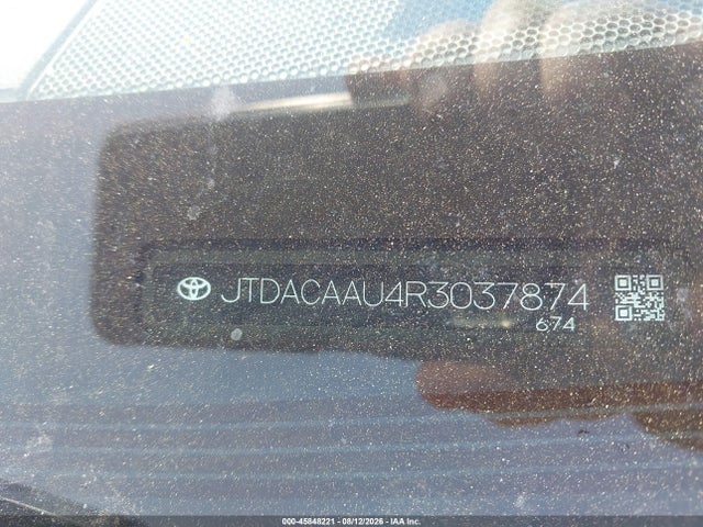 Aukcja sprzedaży 2024 Toyota Prius Xle, vin: JTDACAAU4R3037874, numer aukcji: 45848221