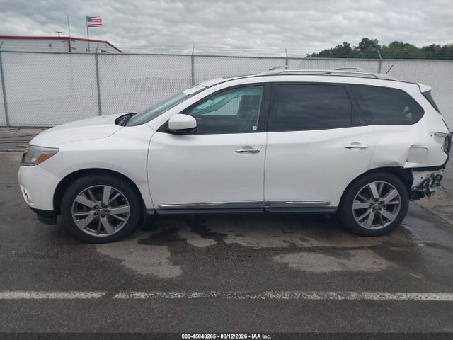 Продаж на аукціоні авто 2015 Nissan Pathfinder Platinum, vin: 5N1AR2MN7FC705828, номер лоту: 45848265