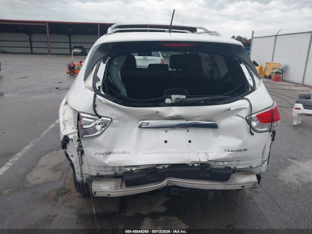 Продаж на аукціоні авто 2015 Nissan Pathfinder Platinum, vin: 5N1AR2MN7FC705828, номер лоту: 45848265