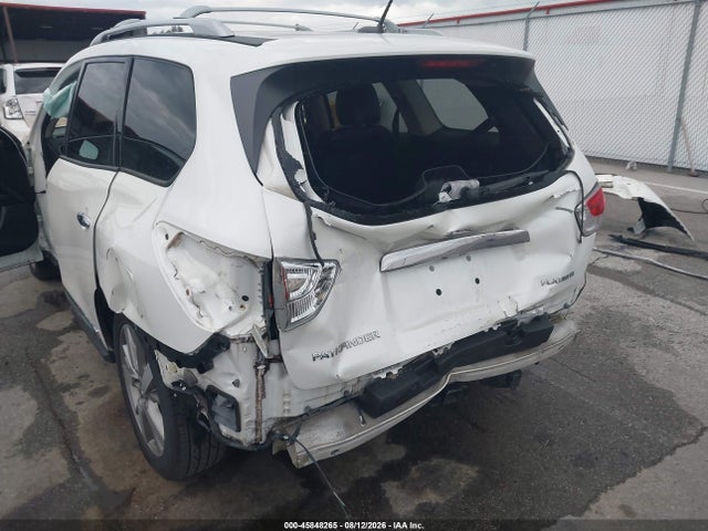 Продаж на аукціоні авто 2015 Nissan Pathfinder Platinum, vin: 5N1AR2MN7FC705828, номер лоту: 45848265