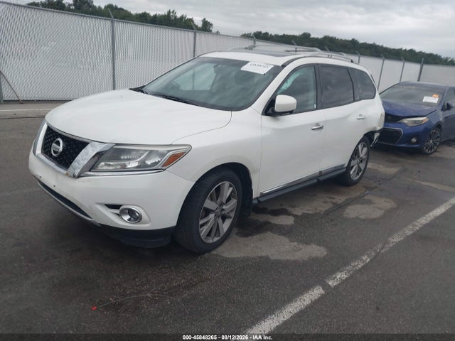 Продаж на аукціоні авто 2015 Nissan Pathfinder Platinum, vin: 5N1AR2MN7FC705828, номер лоту: 45848265
