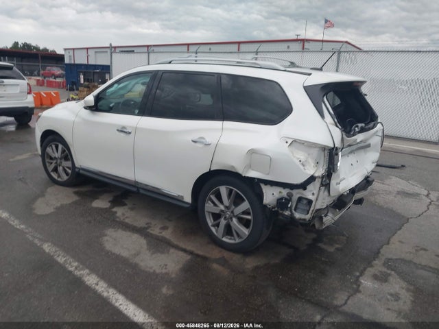 Продаж на аукціоні авто 2015 Nissan Pathfinder Platinum, vin: 5N1AR2MN7FC705828, номер лоту: 45848265