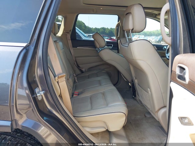 45848310 :رقم المزاد ، 1C4RJFCG7JC506666 vin ، 2018 Jeep Grand Cherokee Overland 4x4 مزاد بيع