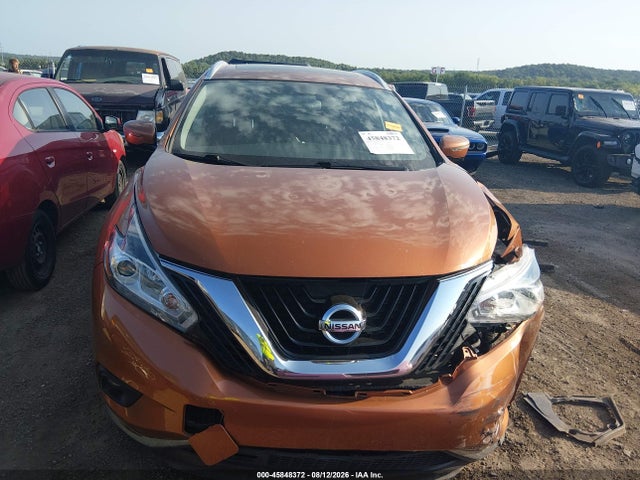 2015 Nissan Murano Platinum/s/sl/sv მანქანა იყიდება აუქციონზე, vin: 5N1AZ2MH1FN285563, აუქციონის ნომერი: 45848372