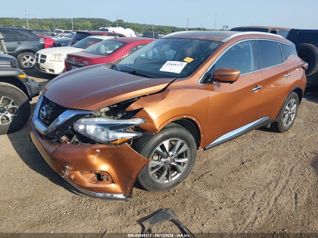 2015 Nissan Murano Platinum/s/sl/sv მანქანა იყიდება აუქციონზე, vin: 5N1AZ2MH1FN285563, აუქციონის ნომერი: 45848372