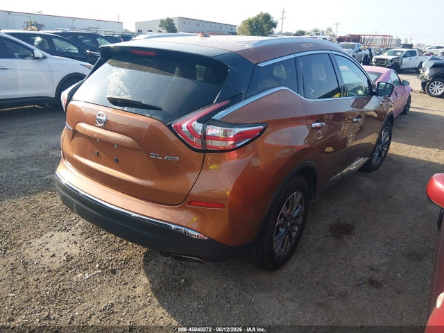 2015 Nissan Murano Platinum/s/sl/sv მანქანა იყიდება აუქციონზე, vin: 5N1AZ2MH1FN285563, აუქციონის ნომერი: 45848372