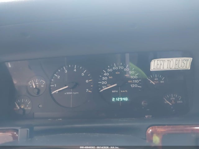 45848382 :رقم المزاد ، 1J4GZ58S2WC324317 vin ، 1998 Jeep Grand Cherokee Laredo مزاد بيع