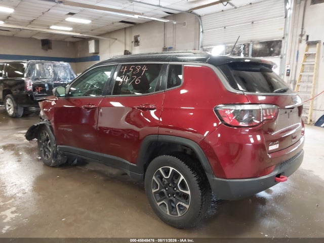 Продажа на аукционе авто 2021 Jeep Compass Trailhawk 4x4, vin: 3C4NJDDB5MT519902, номер лота: 45848476