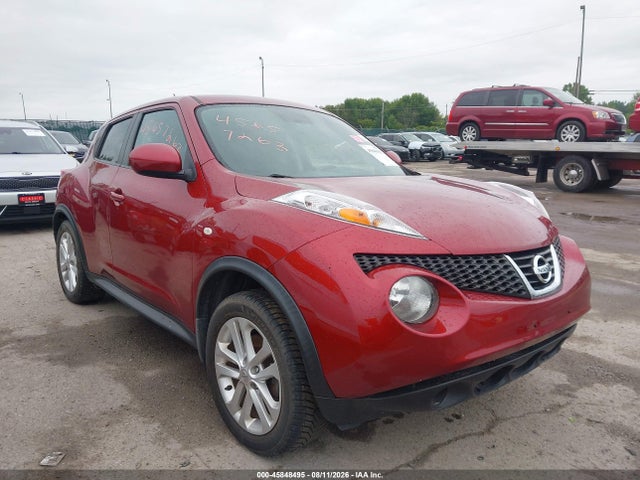 2012 Nissan Juke Sv მანქანა იყიდება აუქციონზე, vin: JN8AF5MV2CT124400, აუქციონის ნომერი: 45848495