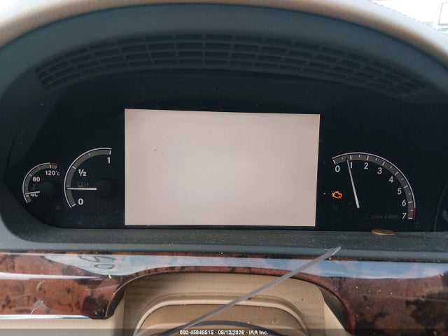 45848515 :رقم المزاد ، WDDNG86X37A147105 vin ، 2007 Mercedes-benz S 550 4matic مزاد بيع
