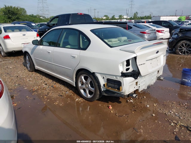 2008 Subaru Legacy 2.5i მანქანა იყიდება აუქციონზე, vin: 4S3BL616787202391, აუქციონის ნომერი: 45848533