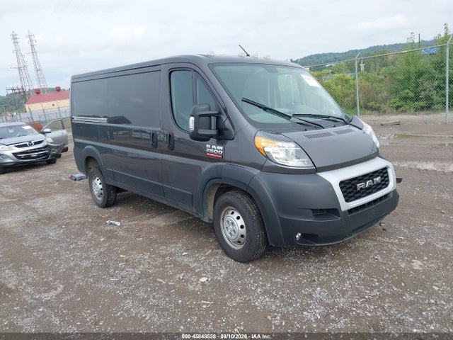 2021 Ram Promaster 2500 Low Roof 136 Wb მანქანა იყიდება აუქციონზე, vin: 3C6LRVVG6ME573981, აუქციონის ნომერი: 45848538