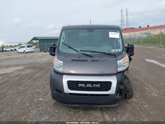 2021 Ram Promaster 2500 Low Roof 136 Wb მანქანა იყიდება აუქციონზე, vin: 3C6LRVVG6ME573981, აუქციონის ნომერი: 45848538