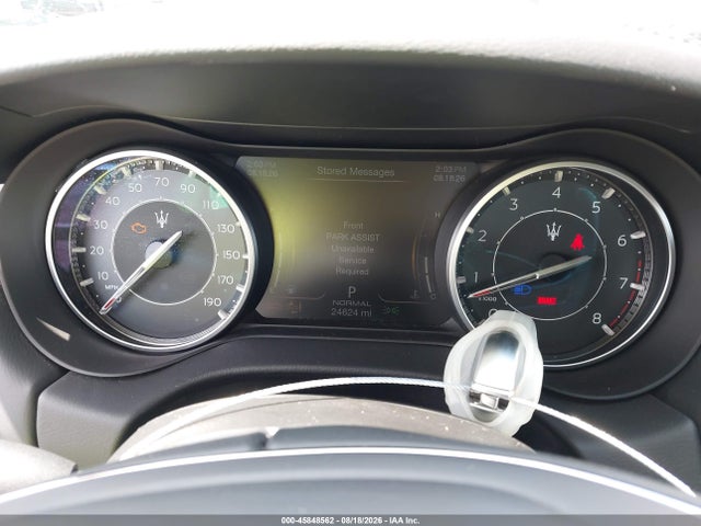 2023 Maserati Ghibli Modena Q4 მანქანა იყიდება აუქციონზე, vin: ZAM57YTM9PX418701, აუქციონის ნომერი: 45848562
