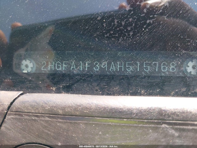 45848570 :رقم المزاد ، 2HGFA1F39AH515768 vin ، 2010 Honda Civic Vp مزاد بيع