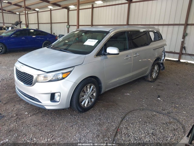 2017 Kia Sedona Ex მანქანა იყიდება აუქციონზე, vin: KNDMC5C16H6263189, აუქციონის ნომერი: 45848576