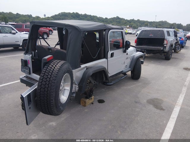 45848618 :رقم المزاد ، 1J4FA39S44P749176 vin ، 2004 Jeep Wrangler X مزاد بيع