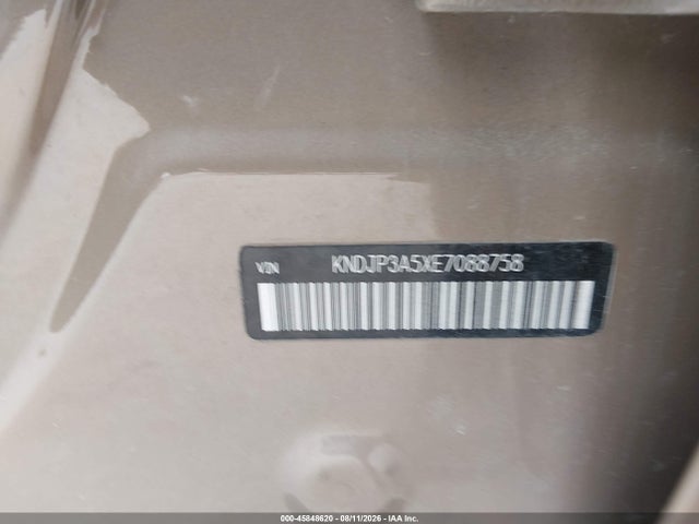 KIA SOUL + 2014 KNDJP3A5XE7088758 Image 9
