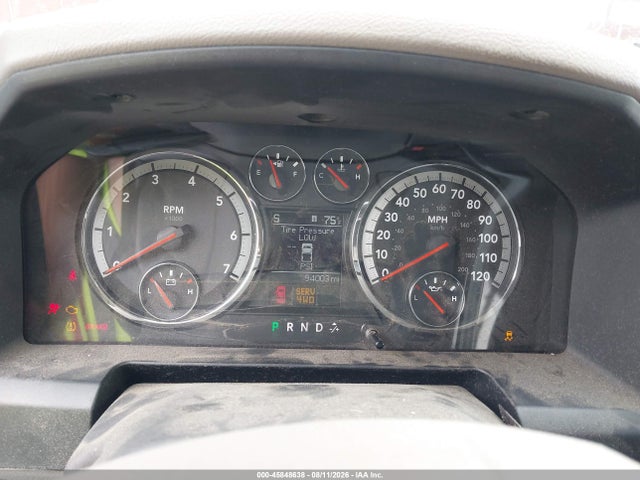 Продажа на аукционе авто 2011 Ram Ram 1500 Slt, vin: 1D7RV1GP6BS548387, номер лота: 45848638