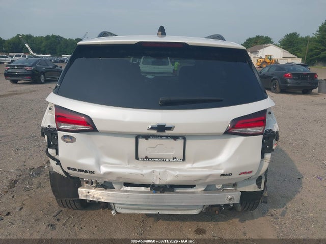Продаж на аукціоні авто 2022 Chevrolet Equinox Awd Rs, vin: 3GNAXWEV7NS189065, номер лоту: 45848650