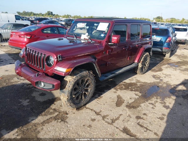 Продаж на аукціоні авто 2021 Jeep Wrangler Unlimited High Altitude 4x4, vin: 1C4HJXEGXMW821902, номер лоту: 45848676
