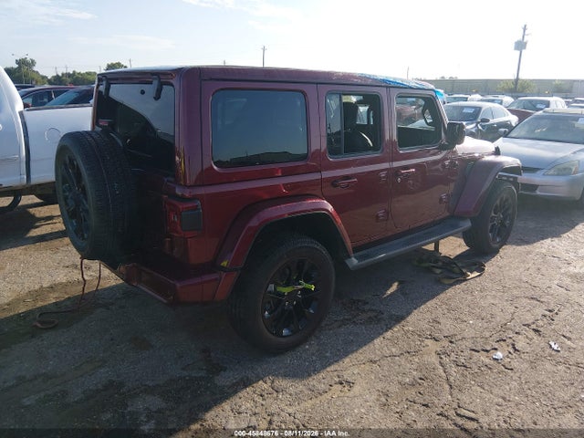 Продаж на аукціоні авто 2021 Jeep Wrangler Unlimited High Altitude 4x4, vin: 1C4HJXEGXMW821902, номер лоту: 45848676