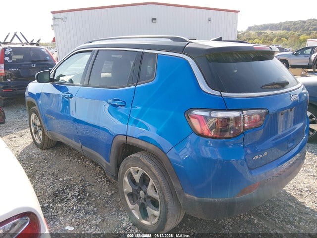 2021 Jeep Compass Limited 4x4 მანქანა იყიდება აუქციონზე, vin: 3C4NJDCB6MT585814, აუქციონის ნომერი: 45848688
