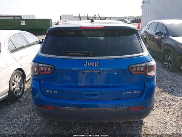 2021 Jeep Compass Limited 4x4 მანქანა იყიდება აუქციონზე, vin: 3C4NJDCB6MT585814, აუქციონის ნომერი: 45848688