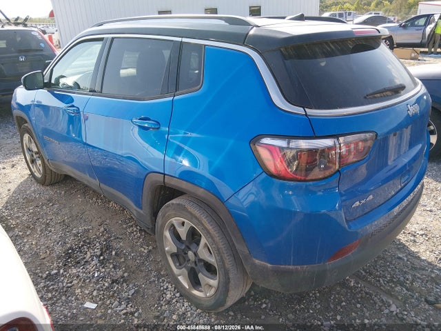 2021 Jeep Compass Limited 4x4 მანქანა იყიდება აუქციონზე, vin: 3C4NJDCB6MT585814, აუქციონის ნომერი: 45848688