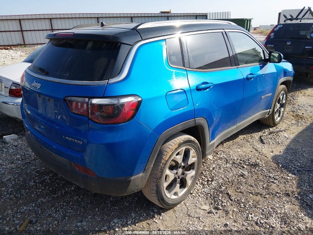 2021 Jeep Compass Limited 4x4 მანქანა იყიდება აუქციონზე, vin: 3C4NJDCB6MT585814, აუქციონის ნომერი: 45848688