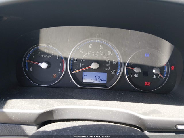 45848689 :رقم المزاد ، 5NMSH13E89H320923 vin ، 2009 Hyundai Santa Fe Se مزاد بيع