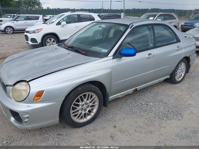 45848725 :رقم المزاد ، JF1GD67502H502329 vin ، 2002 Subaru Impreza 2.5rs مزاد بيع