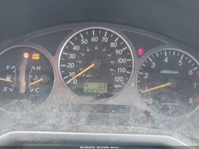 45848725 :رقم المزاد ، JF1GD67502H502329 vin ، 2002 Subaru Impreza 2.5rs مزاد بيع