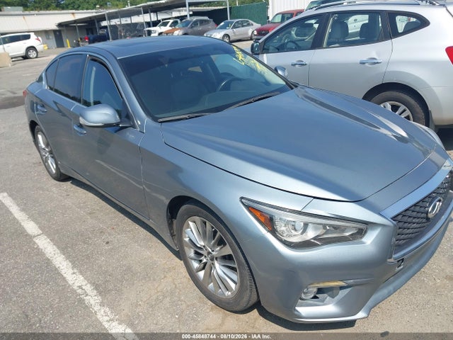 Продажа на аукционе авто 2019 Infiniti Q50 3.0t Luxe, vin: JN1EV7AR1KM556832, номер лота: 45848744