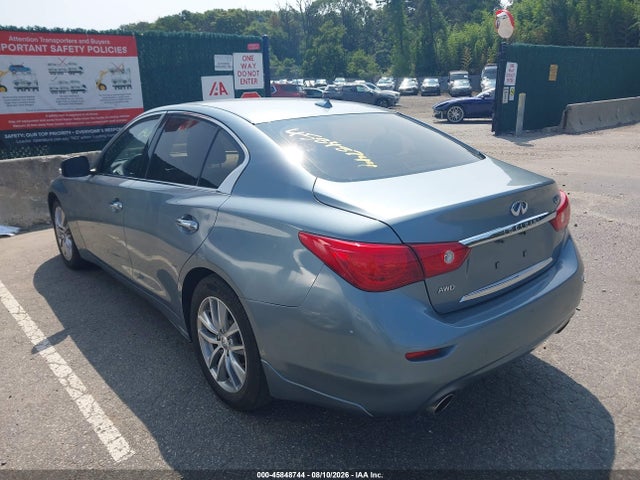 Продажа на аукционе авто 2019 Infiniti Q50 3.0t Luxe, vin: JN1EV7AR1KM556832, номер лота: 45848744