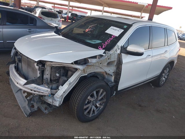 Продажа на аукционе авто 2022 Honda Pilot 2wd Ex-l, vin: 5FNYF5H54NB002129, номер лота: 45848767