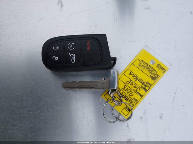 45848828 :رقم المزاد ، 1C4PJMLB9JD619142 vin ، 2018 Jeep Cherokee Latitude Plus 4x4 مزاد بيع