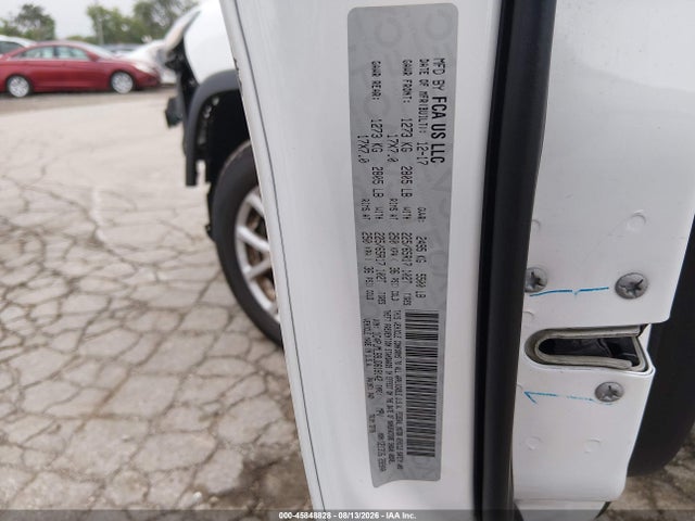 45848828 :رقم المزاد ، 1C4PJMLB9JD619142 vin ، 2018 Jeep Cherokee Latitude Plus 4x4 مزاد بيع