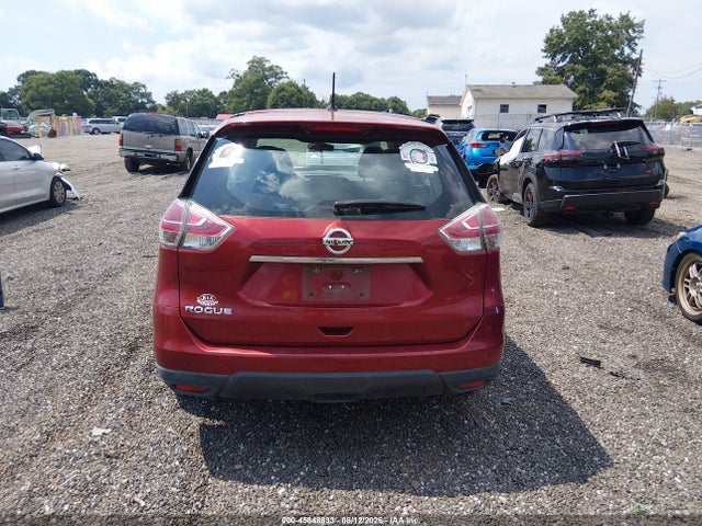 2016 Nissan Rogue S/sl/sv მანქანა იყიდება აუქციონზე, vin: 5N1AT2MT4GC824910, აუქციონის ნომერი: 45848833