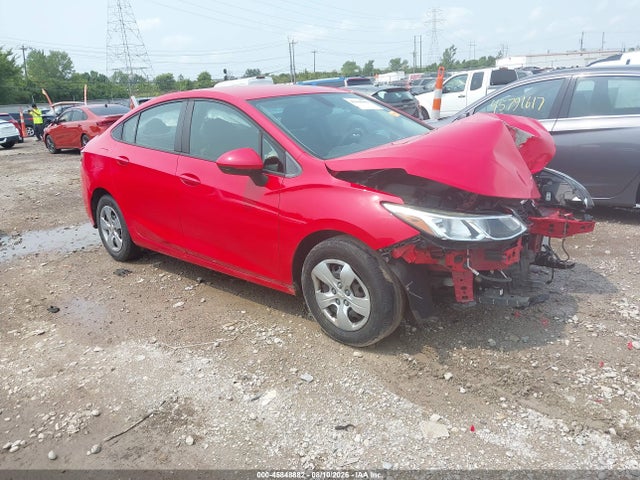 Продажа на аукционе авто 2018 Chevrolet Cruze Ls Auto, vin: 1G1BC5SM1J7175923, номер лота: 45848882