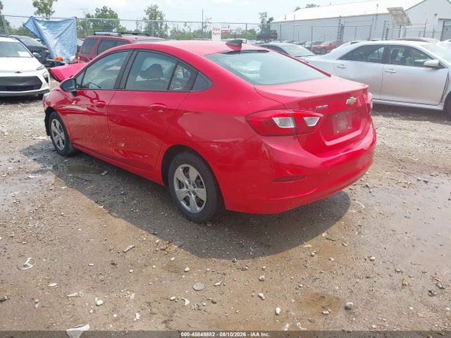 Продажа на аукционе авто 2018 Chevrolet Cruze Ls Auto, vin: 1G1BC5SM1J7175923, номер лота: 45848882