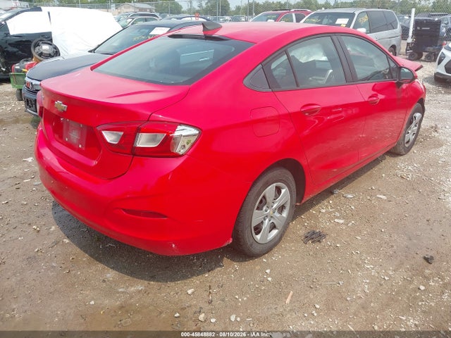 Продажа на аукционе авто 2018 Chevrolet Cruze Ls Auto, vin: 1G1BC5SM1J7175923, номер лота: 45848882