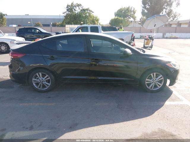 2018 Hyundai Elantra Sel მანქანა იყიდება აუქციონზე, vin: KMHD84LF0JU503051, აუქციონის ნომერი: 45848898