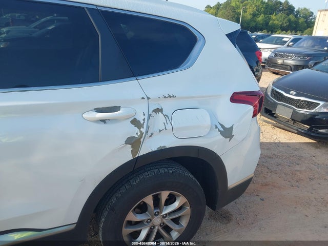 2019 Hyundai Santa Fe Se მანქანა იყიდება აუქციონზე, vin: 5NMS2CAD0KH130546, აუქციონის ნომერი: 45848904