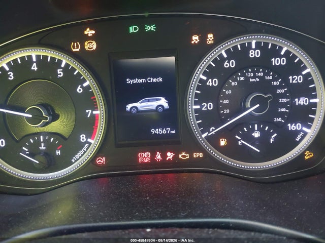 2019 Hyundai Santa Fe Se მანქანა იყიდება აუქციონზე, vin: 5NMS2CAD0KH130546, აუქციონის ნომერი: 45848904
