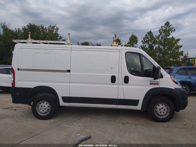 45848960 :رقم المزاد ، 3C6TRVAG1KE500665 vin ، 2019 Ram Promaster 1500 Low Roof 136 Wb مزاد بيع