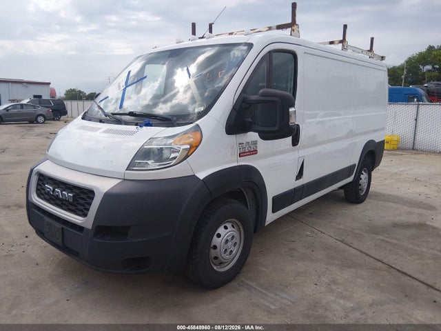 45848960 :رقم المزاد ، 3C6TRVAG1KE500665 vin ، 2019 Ram Promaster 1500 Low Roof 136 Wb مزاد بيع